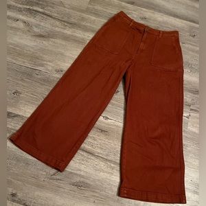Universal Threads rust wide pants 10/30R